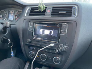 R370 CarPlay AndroidAuto взамен RCD 320 на Volkswagen Jetta MK6