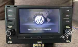 Оригинальная штатная магнитола с CarPlay AndroidAuto для Volkswagen Golf 7