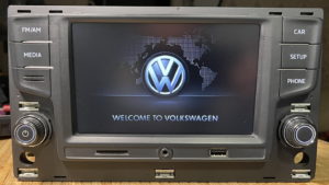 магнитола с CarPlay AndroidAuto для Volkswagen Golf 7